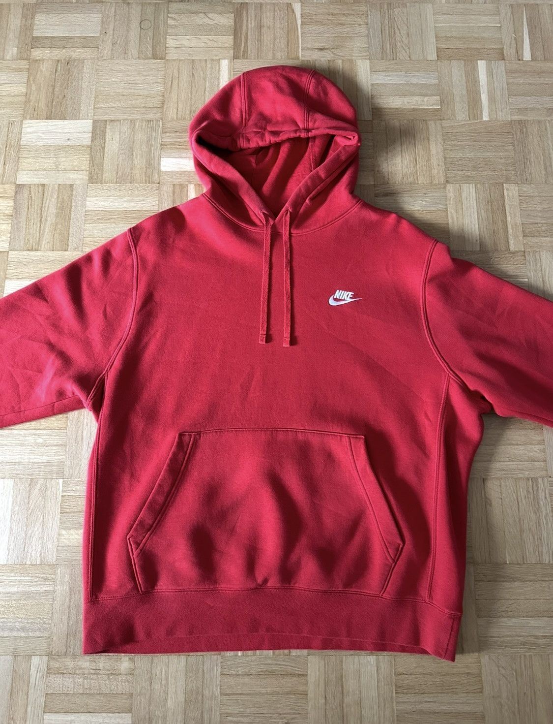 Nike Nike sportwear red hoodie Size US L / EU 52-54 / 3 - 1 Thumbnail