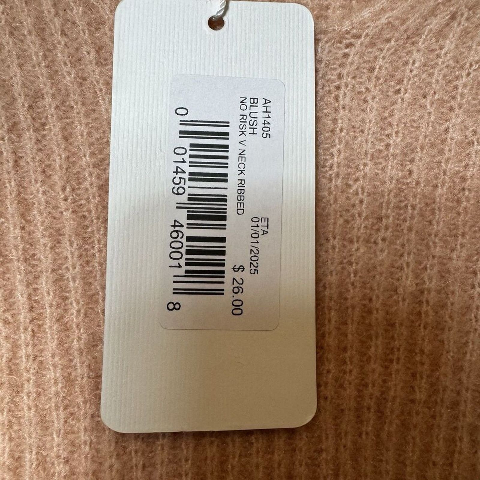 Anthropologie Anthropologie SADIE & SAGE No Risk V-Neck Sweater Blush sz S Size S / US 4 / IT 40 - 4 Thumbnail