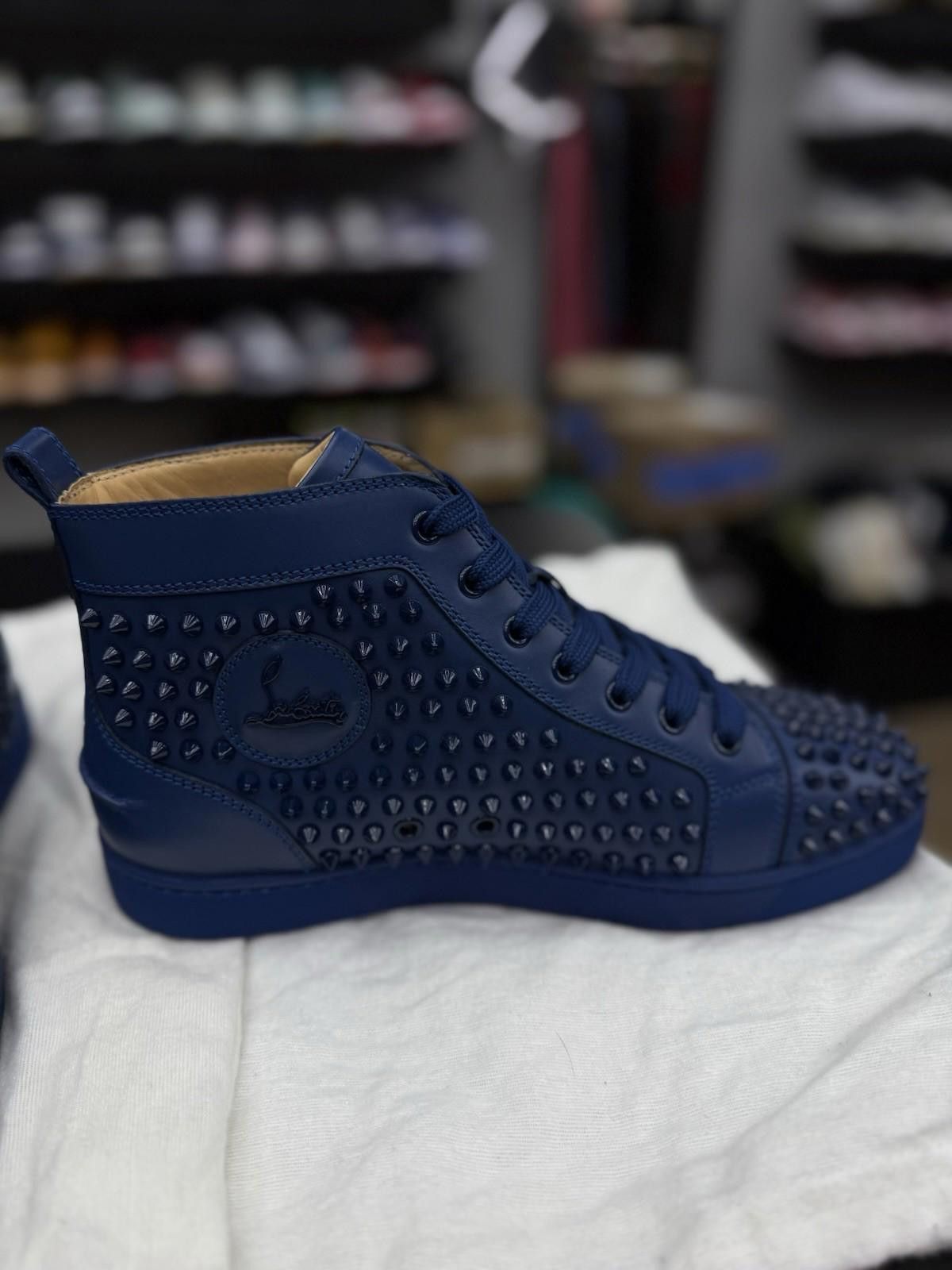 Christian Louboutin Size 41.5EU (8.5 US) - Christian Louboutin Spikes Sneaker Size US 8.5 / EU 41-42 - 9 Thumbnail