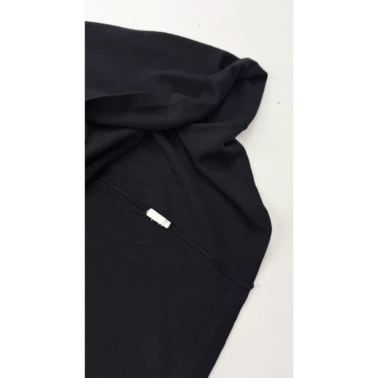 Zara Zara Dress Womens Small Black Knit A-Line Fit & Flare Short Sleeve Scoop Neck Dress Size 28" / US 6 / IT 42 - 5 Thumbnail