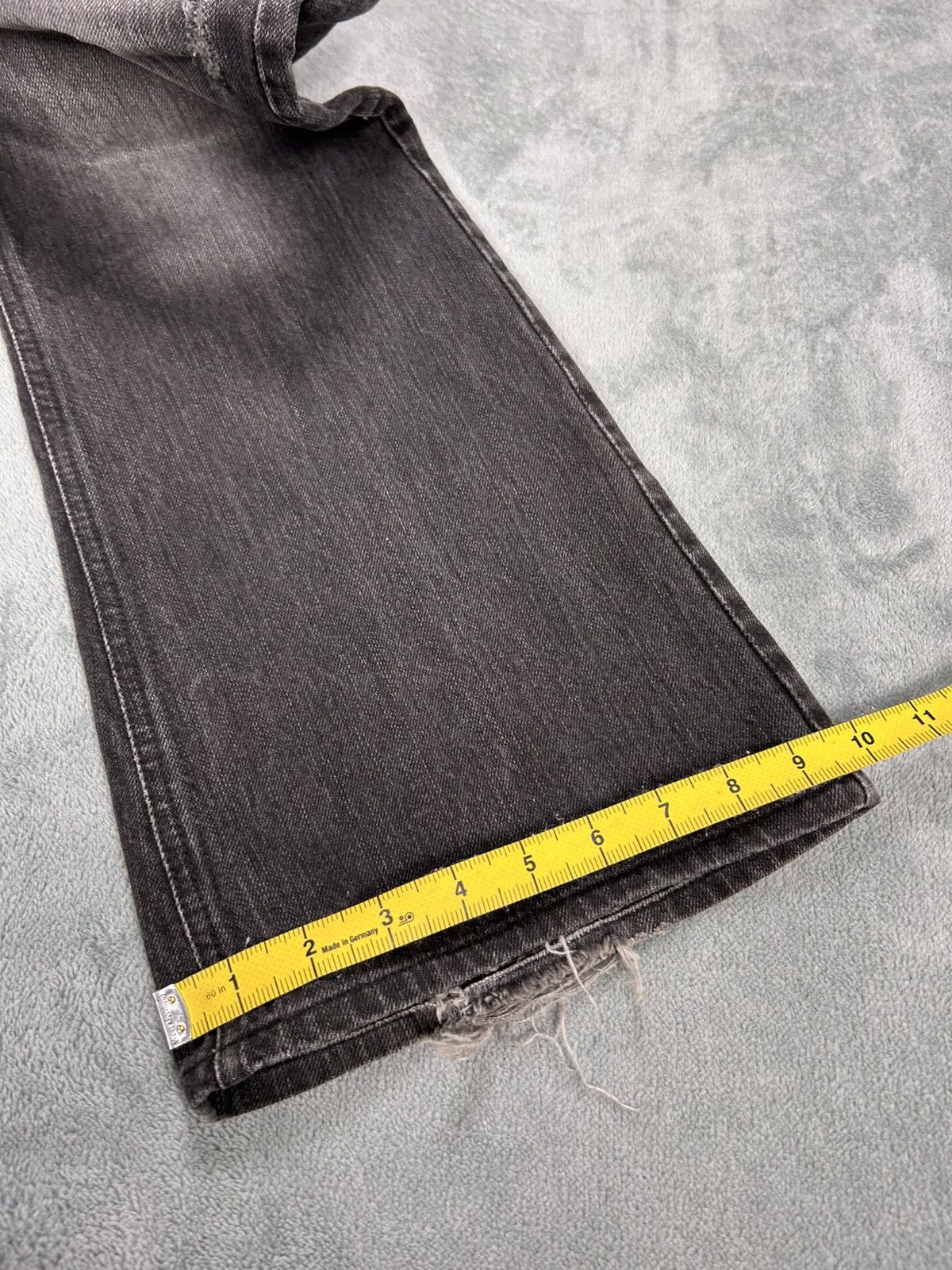 Japanese Brand Rupert Edge Distressed Flared Denim Pants. s0204 Size US 32 / EU 48 - 14 Thumbnail