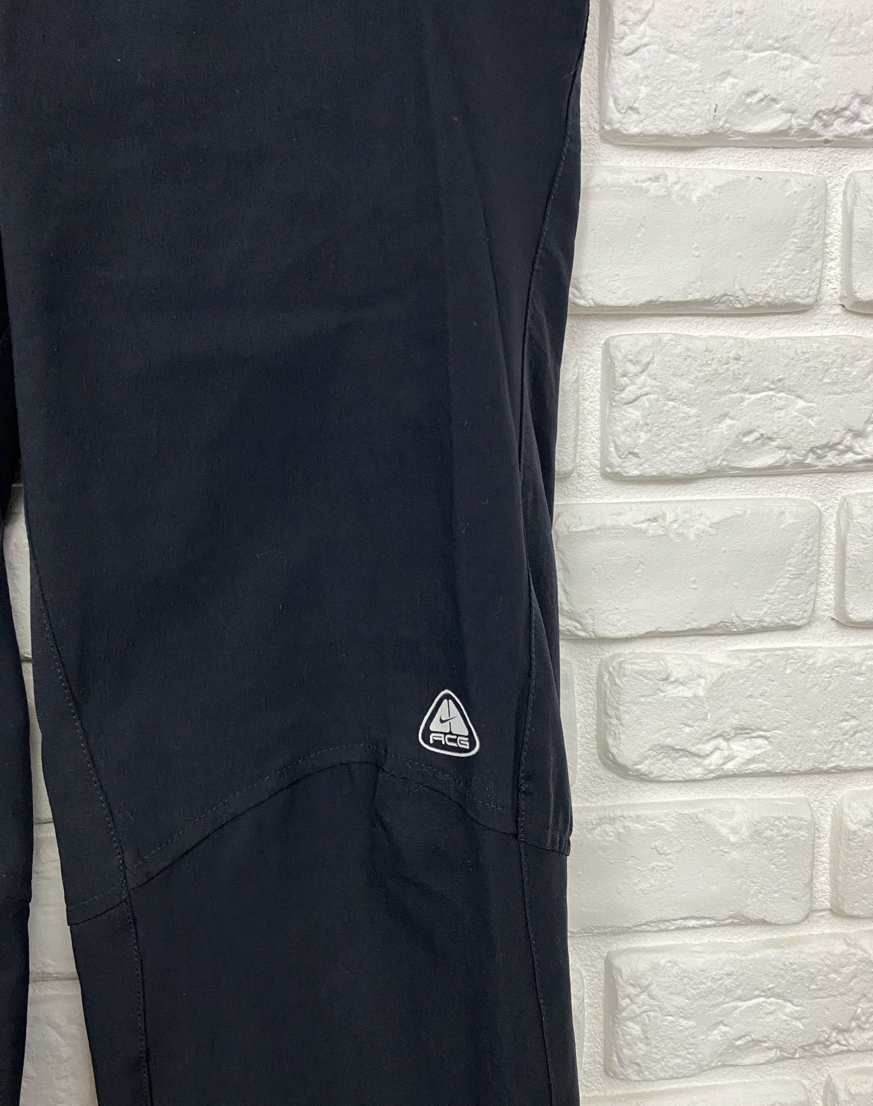 Nike Nike ACG Nylon Trekking Active Pants Trousers Black Size S Size 27" / US 4 / IT 40 - 2 Thumbnail