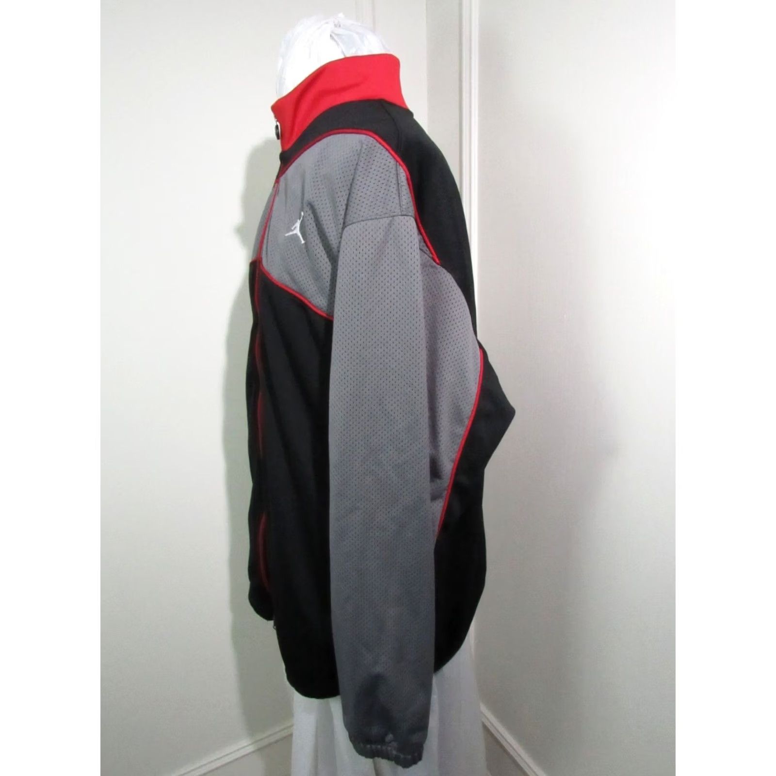 Nike Nike Air Jordan Track Jacket Mens XL Black Gray 20th Anniversary Jumpman Size US XL / EU 56 / 4 - 3 Thumbnail