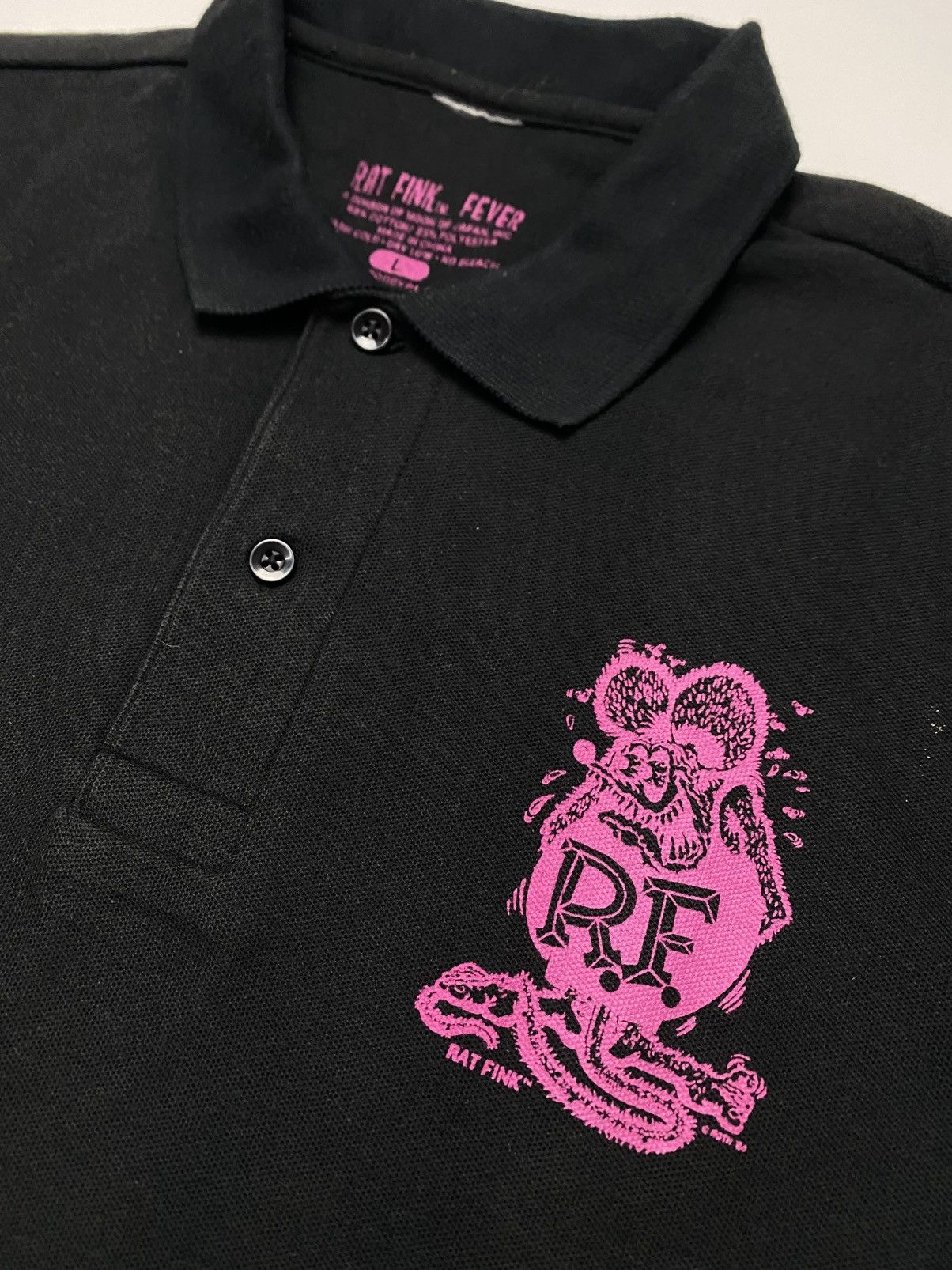 Vintage Vintage Rat Fink Collar Big logo shirt Size US M / EU 48-50 / 2 - 5 Thumbnail