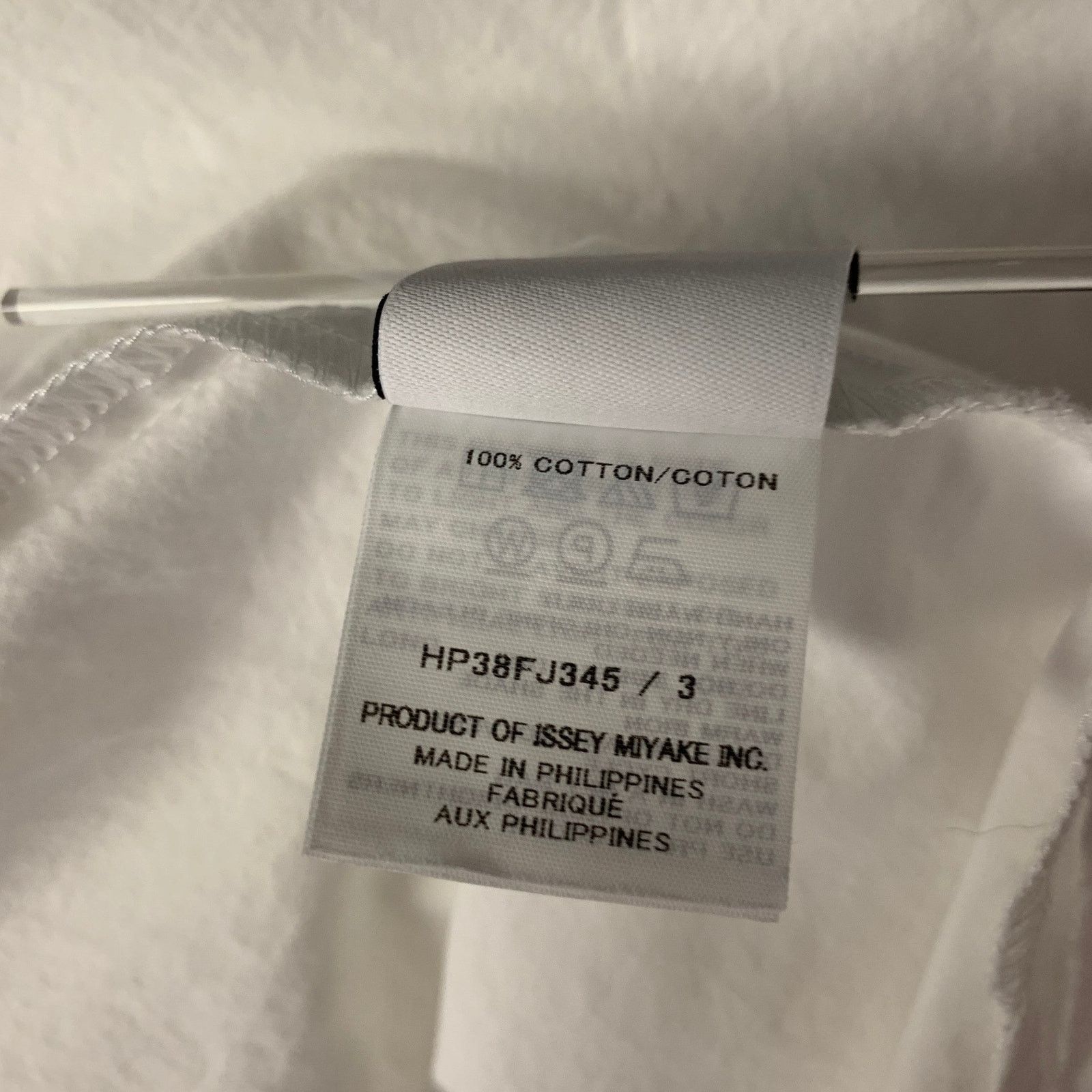 Issey Miyake ISSEY MIYAKE Size L White Cotton Nehru Collar Shirt Size US L / EU 52-54 / 3 - 6 Thumbnail