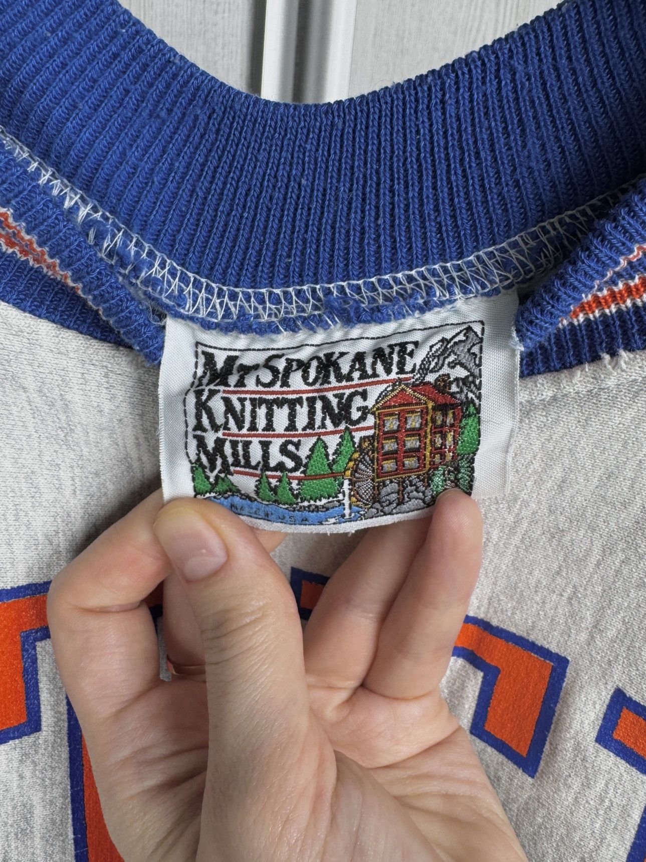 Vintage Vintage UTEP University Texas El Paso Sweatshirt 90s College Size US L / EU 52-54 / 3 - 10 Thumbnail