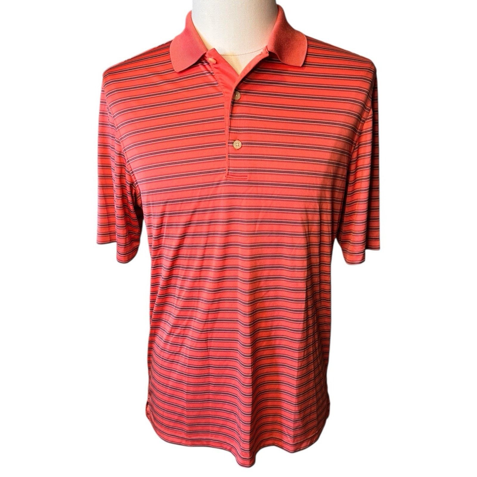Greg Norman Two Golf Polo Shirts Black Orange Greg Norman Calvin Klein Size US L / EU 52-54 / 3 - 2 Thumbnail