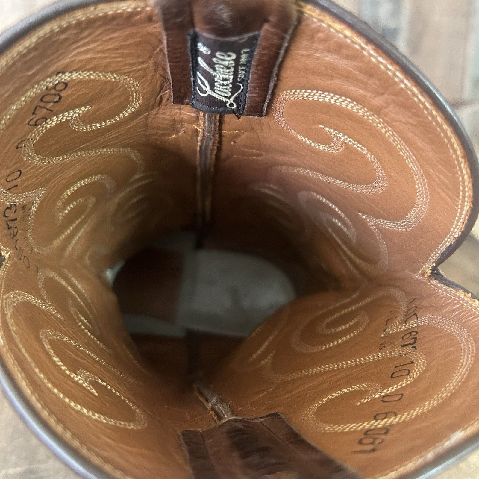 Lucchese Lucchese Classics L001673 Leather Cowboy Boots Mens 10 D Size US 10 / EU 43 - 11 Thumbnail