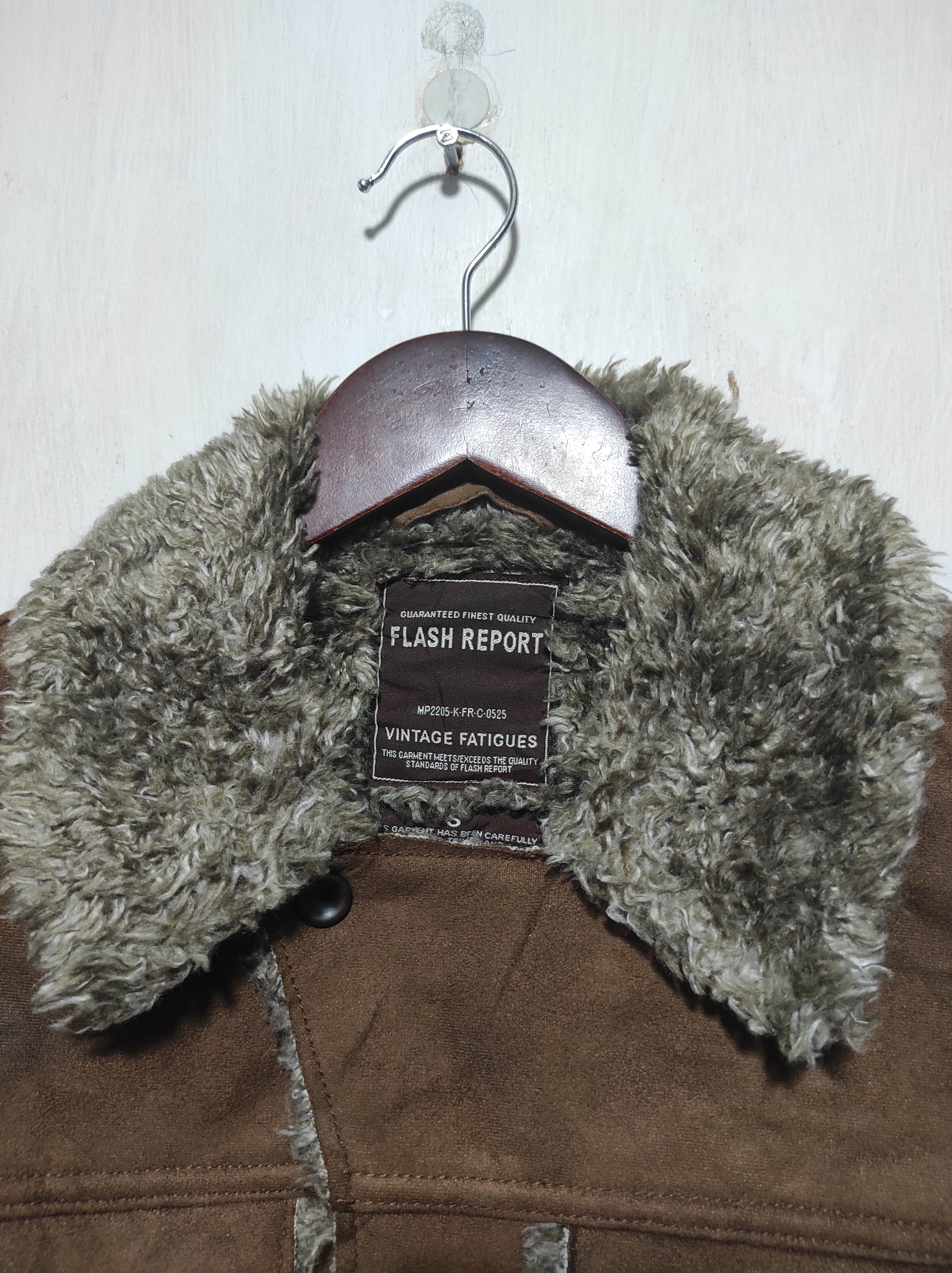 14th Addiction Flash Report Vintage Fatigues Suede Parka Jacket Size US S / EU 44-46 / 1 - 4 Thumbnail