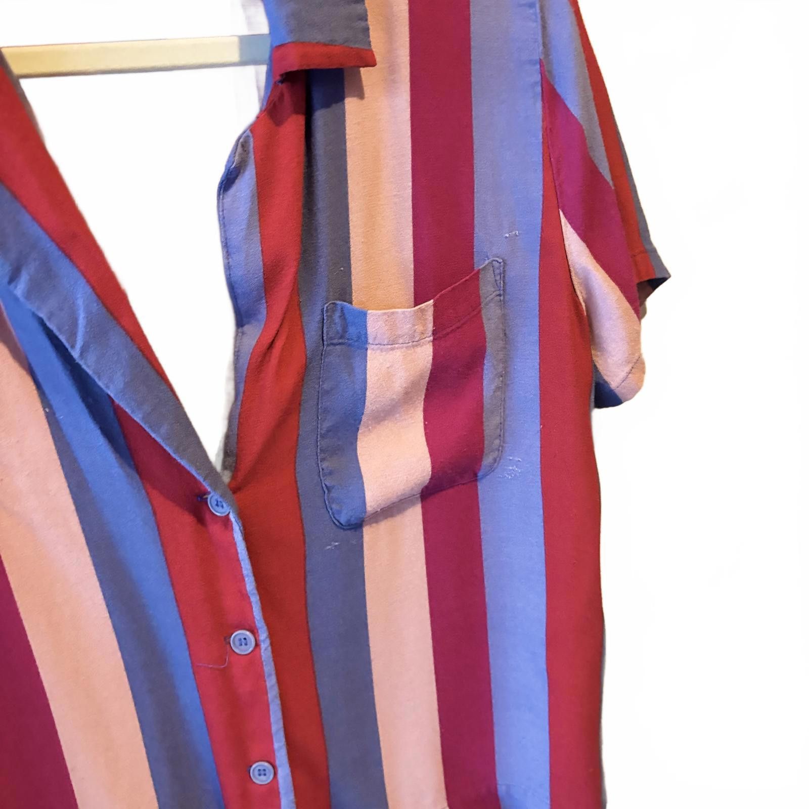 Election Reform Colorful Striped Button-Up Shirt Size S / US 4 / IT 40 - 2 Thumbnail