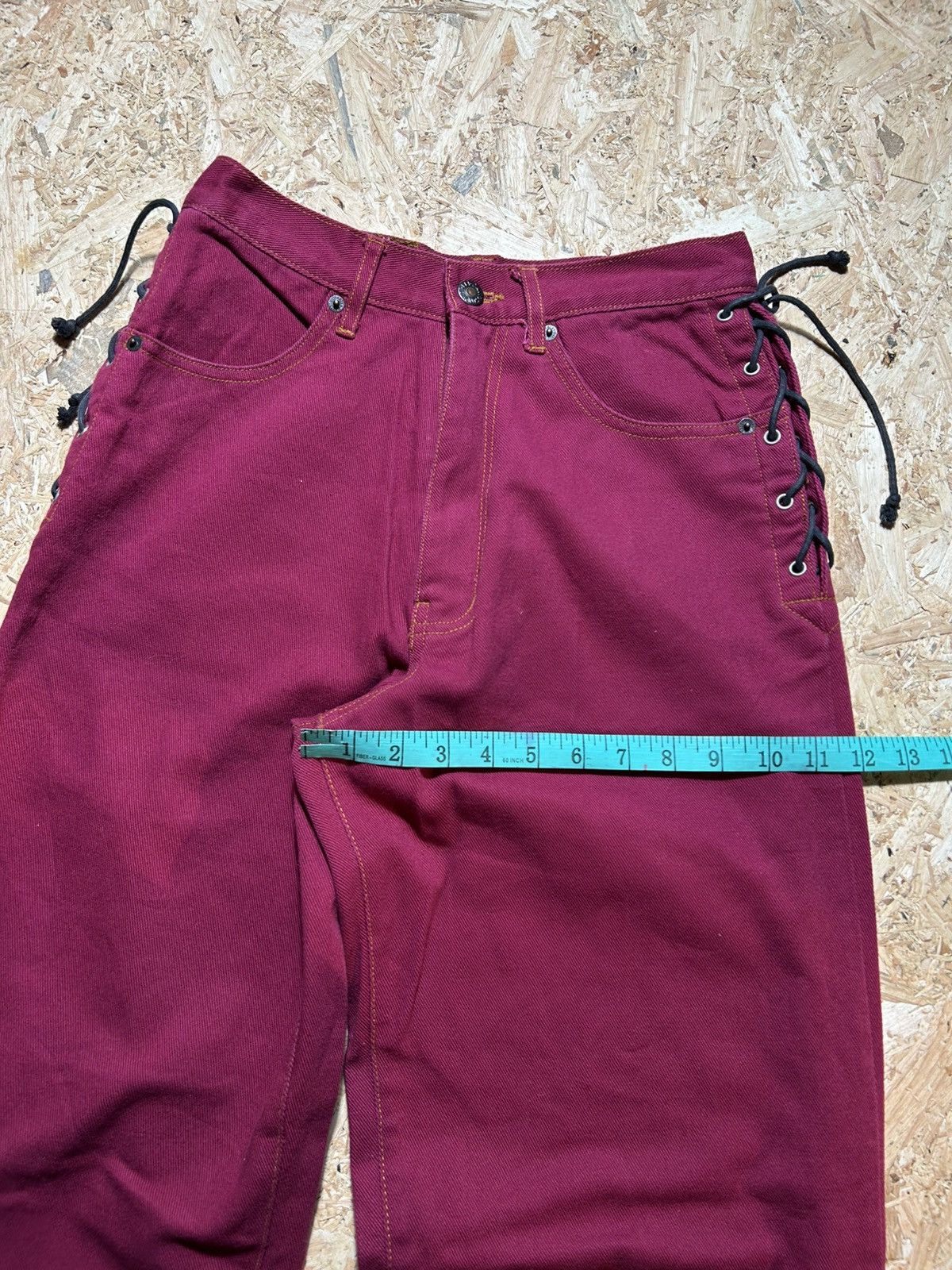 Harley Davidson Vintage Harley Davidson Wide Pants Size US 26 / EU 42 - 17 Thumbnail