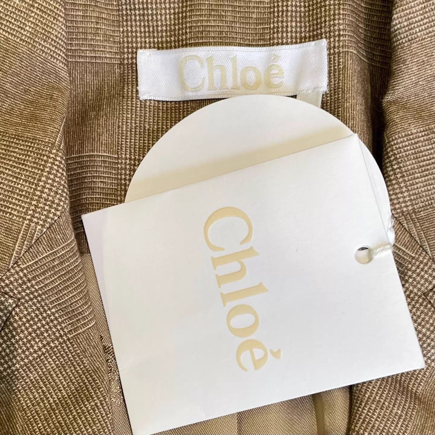 Chloe Chloe khaki sleeveless short jacket vintage fitted Size XS / US 0-2 / IT 36-38 - 5 Thumbnail