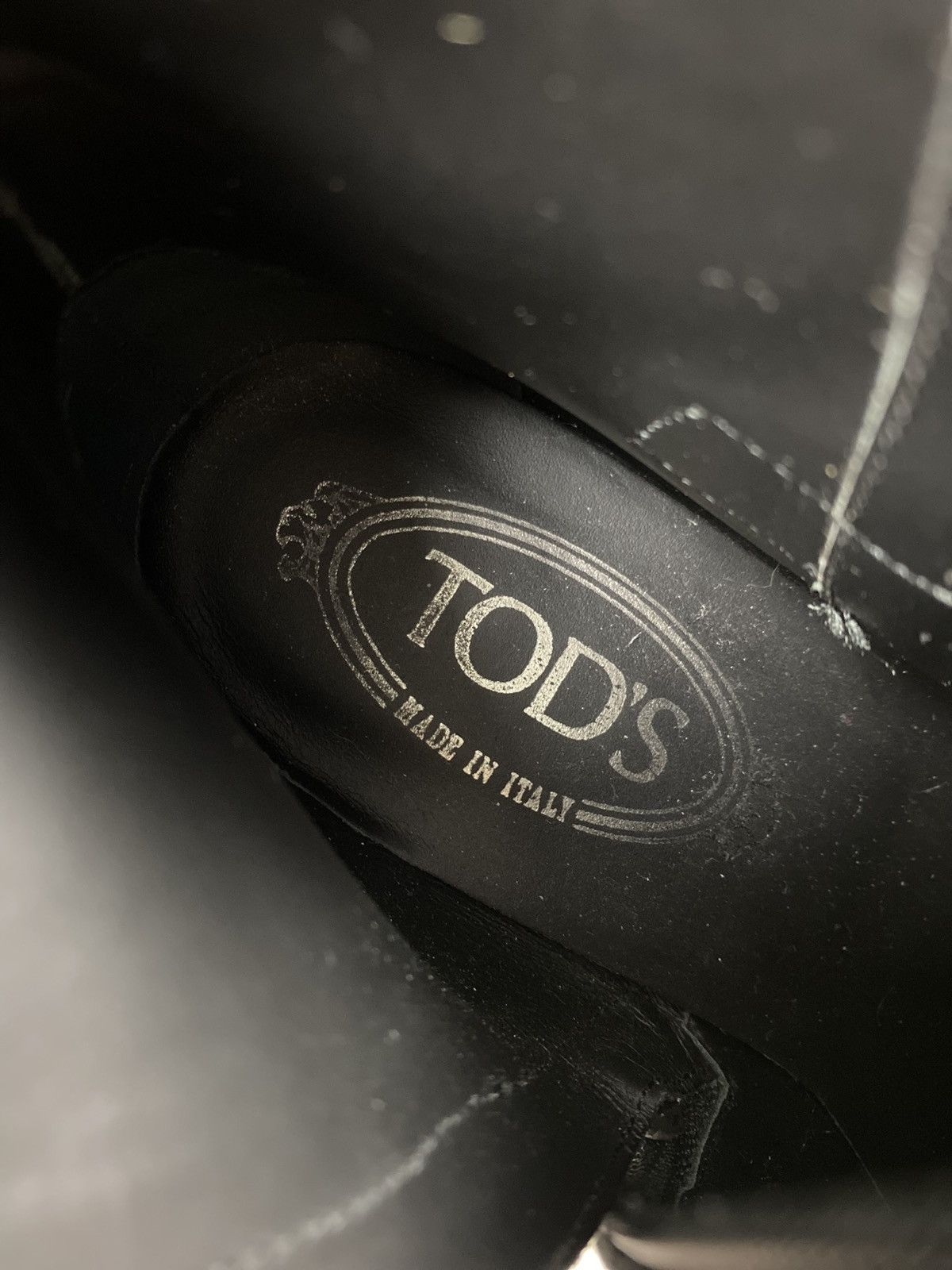 Tod's Tods ladies leather heeled boots shoes size 39 Size US 9 / IT 39 - 24 Thumbnail