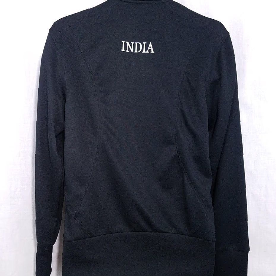 Vintage Microsoft Track Jacket Womens Size Large Black Full Zip Thumb Holes Shirt Size L / US 10 / IT 46 - 5 Thumbnail