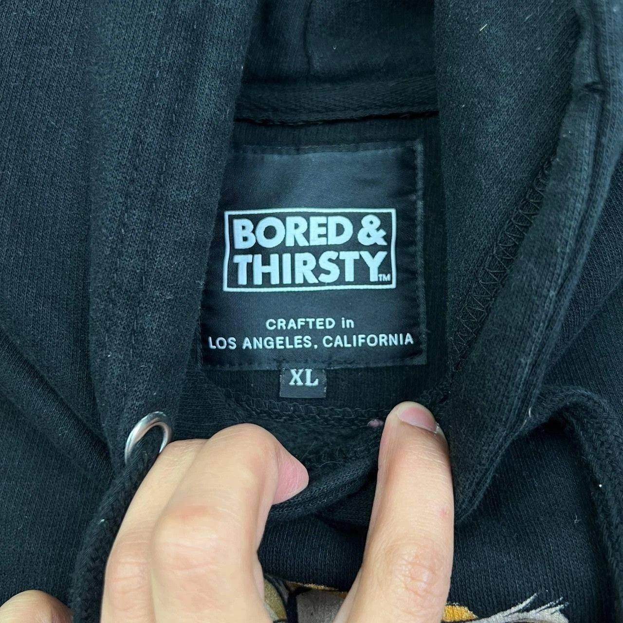 Other Bored & Thirsty Hoodie Men Long Sleeve Drawstring Pocket XL Size US XL / EU 56 / 4 - 5 Thumbnail