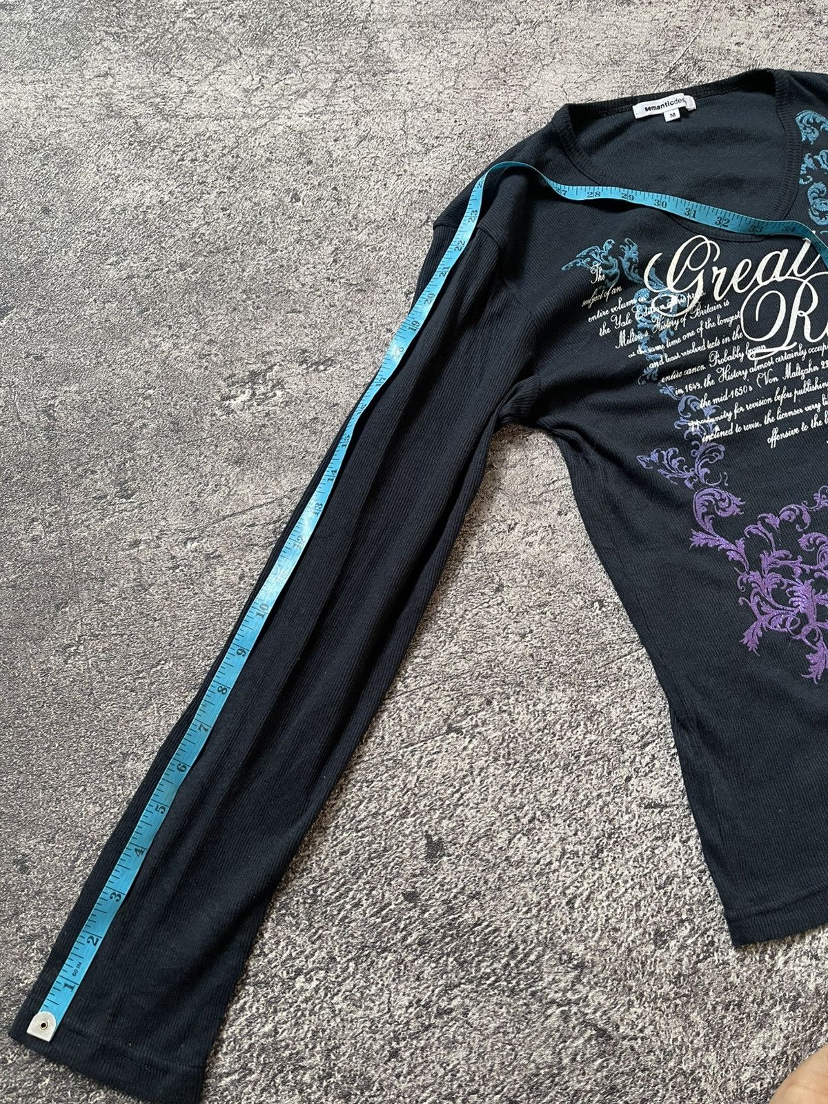 Japanese Brand Y2K Semantic Design ifsixwasnine style knit Longsleeve Size US M / EU 48-50 / 2 - 10 Thumbnail