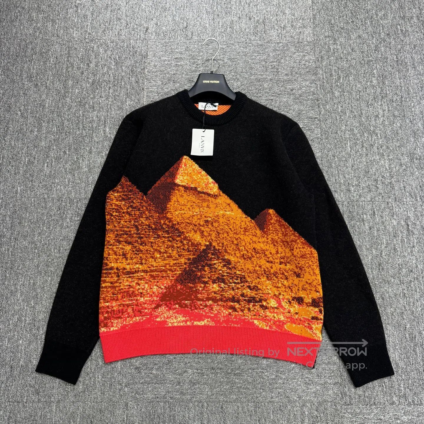 Lanvin Lanvin pyramid Wool hoodie| Size US L / EU 52-54 / 3 - 1 Thumbnail
