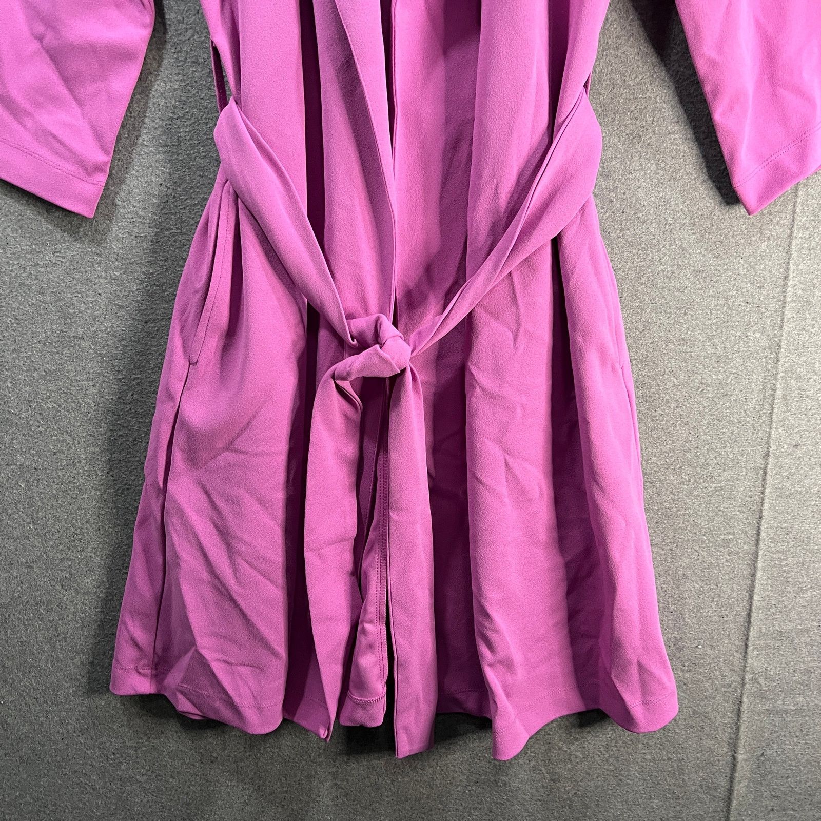Other Girl With Curves 3/4-Sleeve Wrap Cost with Tie Wa Padiant Size XXS / US 00 / IT 34 - 5 Thumbnail