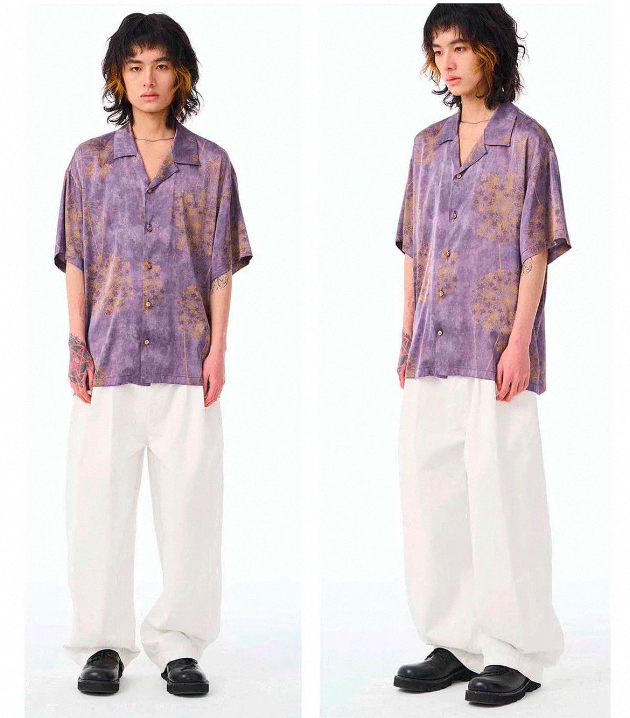 Other Graffiti Button Up Short Sleeve Shirt Size US M / EU 48-50 / 2 - 11 Thumbnail