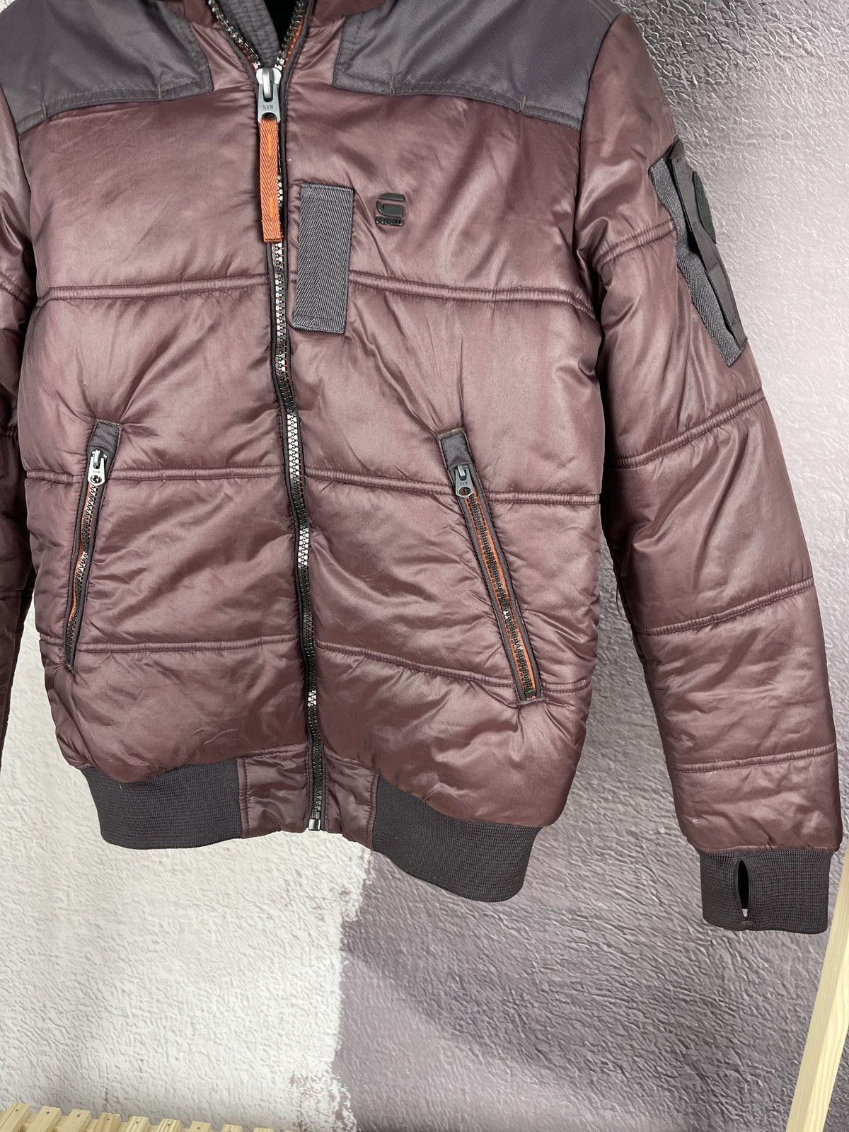 G-Star G-Star Raw Whistler HDD bomber jacket in purple Size US M / EU 48-50 / 2 - 5 Thumbnail