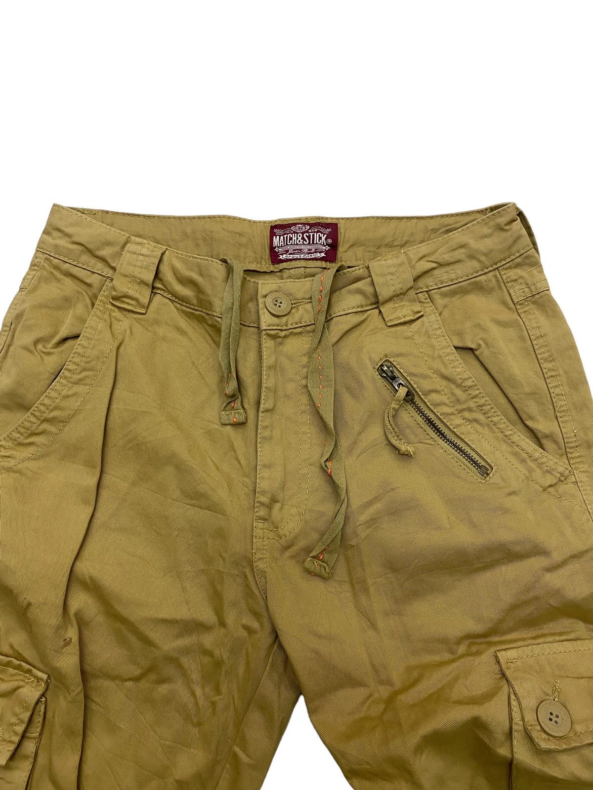 Japanese Brand Japanese Brand Match & Stick Multi-Pocket Cargo Pants Size US 31 - 5 Thumbnail
