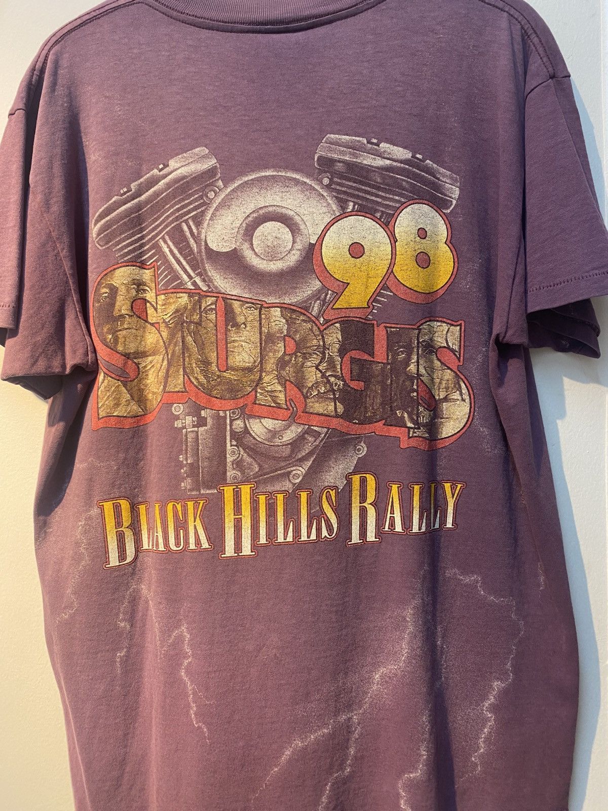 Other Vintage 3D Emblem Biker Wizard 1998 Sturgis Black Hills Size US L / EU 52-54 / 3 - 4 Thumbnail