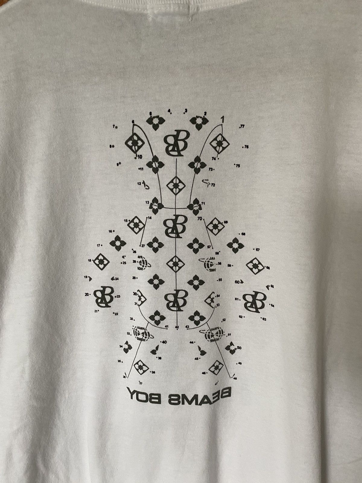 Final Home 1990s Final Home X beams Bear LV monogram tee Size US S / EU 44-46 / 1 - 11 Thumbnail
