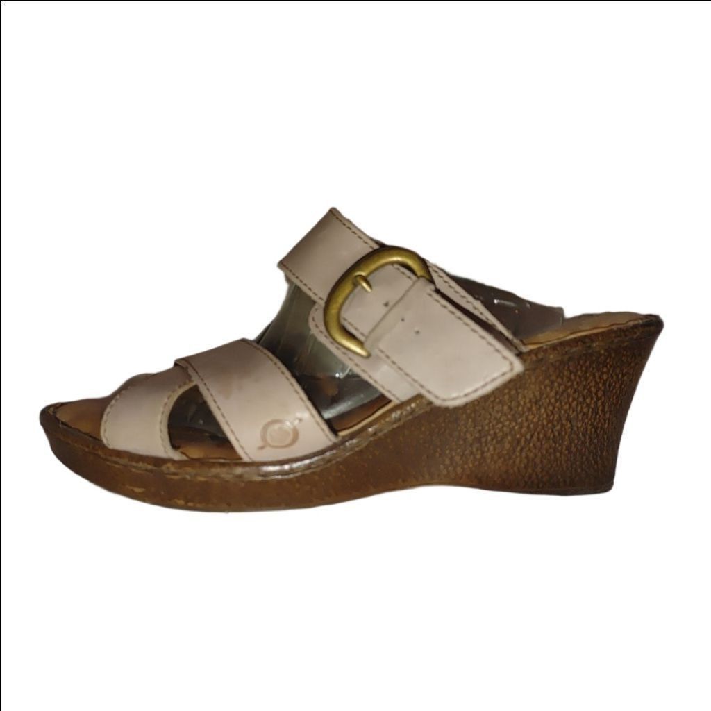 Born Born Salima Leather Sandals Size 11M Size US 11 / IT 41 - 1 Thumbnail
