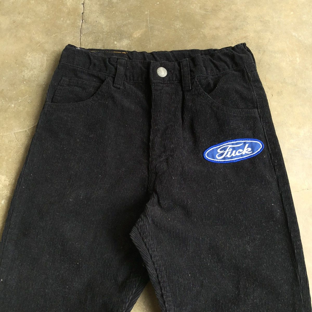 Hysteric Glamour FOR KIDS‼️Vintage Hysteric Glamour Mini Corduroy Pants Black Size US 26 / EU 42 - 5 Thumbnail