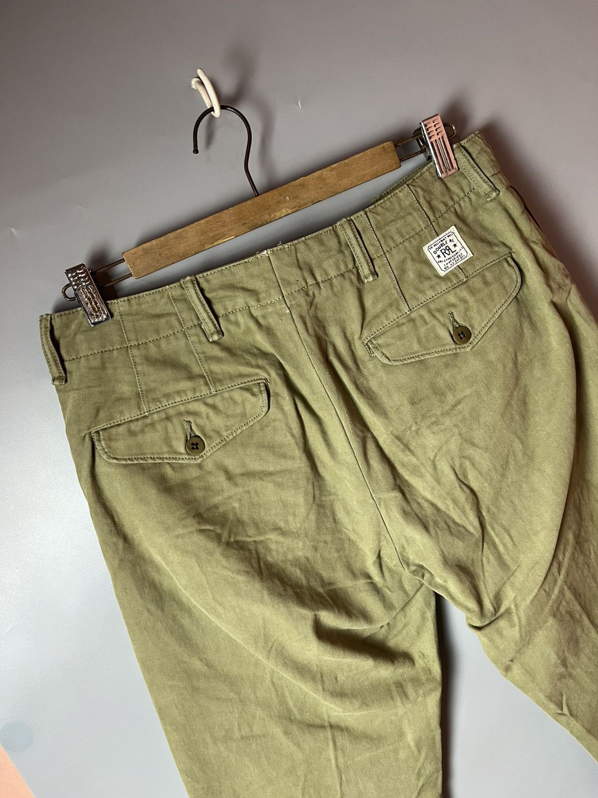 RRL Ralph Lauren RRL Ralph Lauren officers chinos trouser Size US 32 / EU 48 - 4 Thumbnail