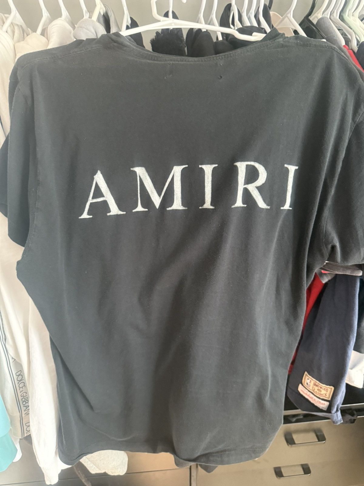 Amiri Amiri MA bones logo tee - Black Size US S / EU 44-46 / 1 - 6 Thumbnail