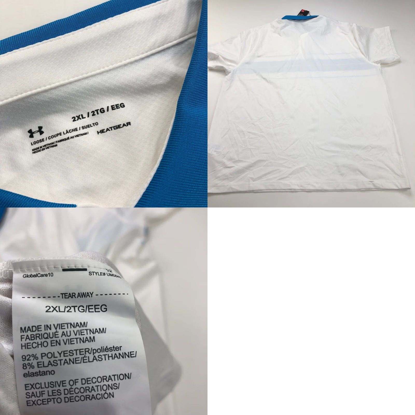 Under Armour VINTAGE Under Armour Polo Shirt? No. Size US XXL / EU 58 / 5 - 8 Thumbnail