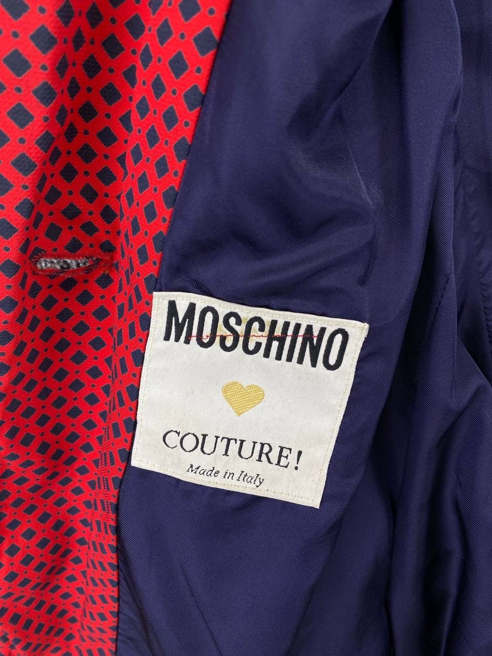 Moschino Vintage Moschino Couture Blazer Coat Jacket Size XS / US 0-2 / IT 36-38 - 7 Thumbnail