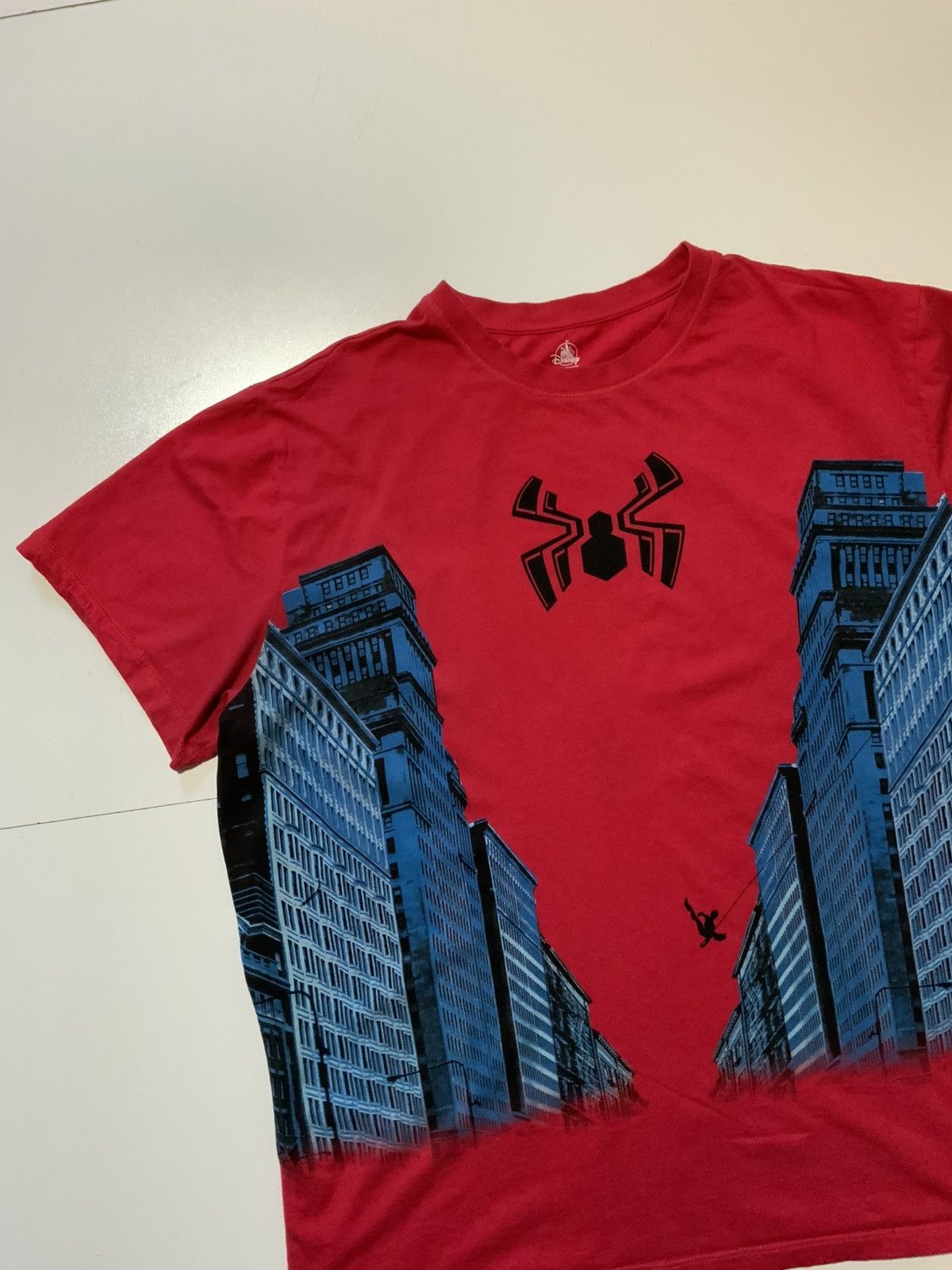 Marvel Comics Marvel Comics Spider-Man Logo Exclusive Cityscape T-Shirt Size US XL / EU 56 / 4 - 3 Thumbnail