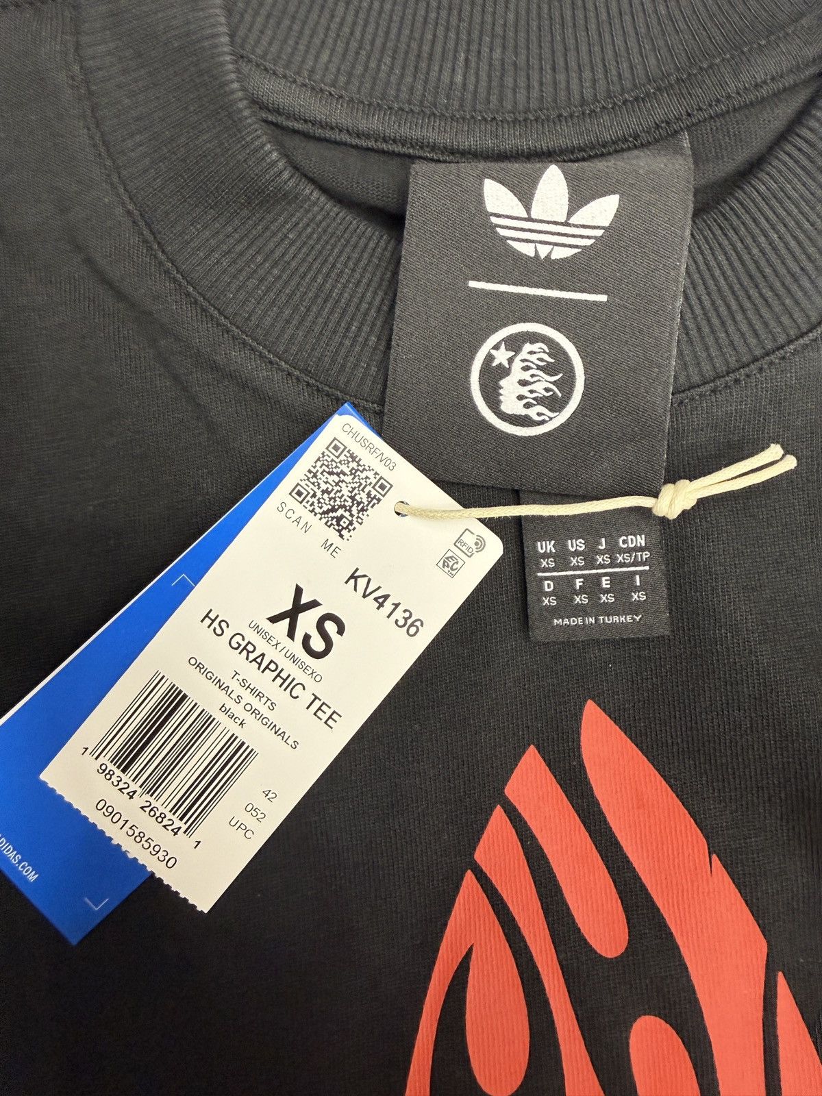 HELLSTAR Hellstar x Adidas T-shirt Size US XS / EU 42 / 0 - 7 Thumbnail