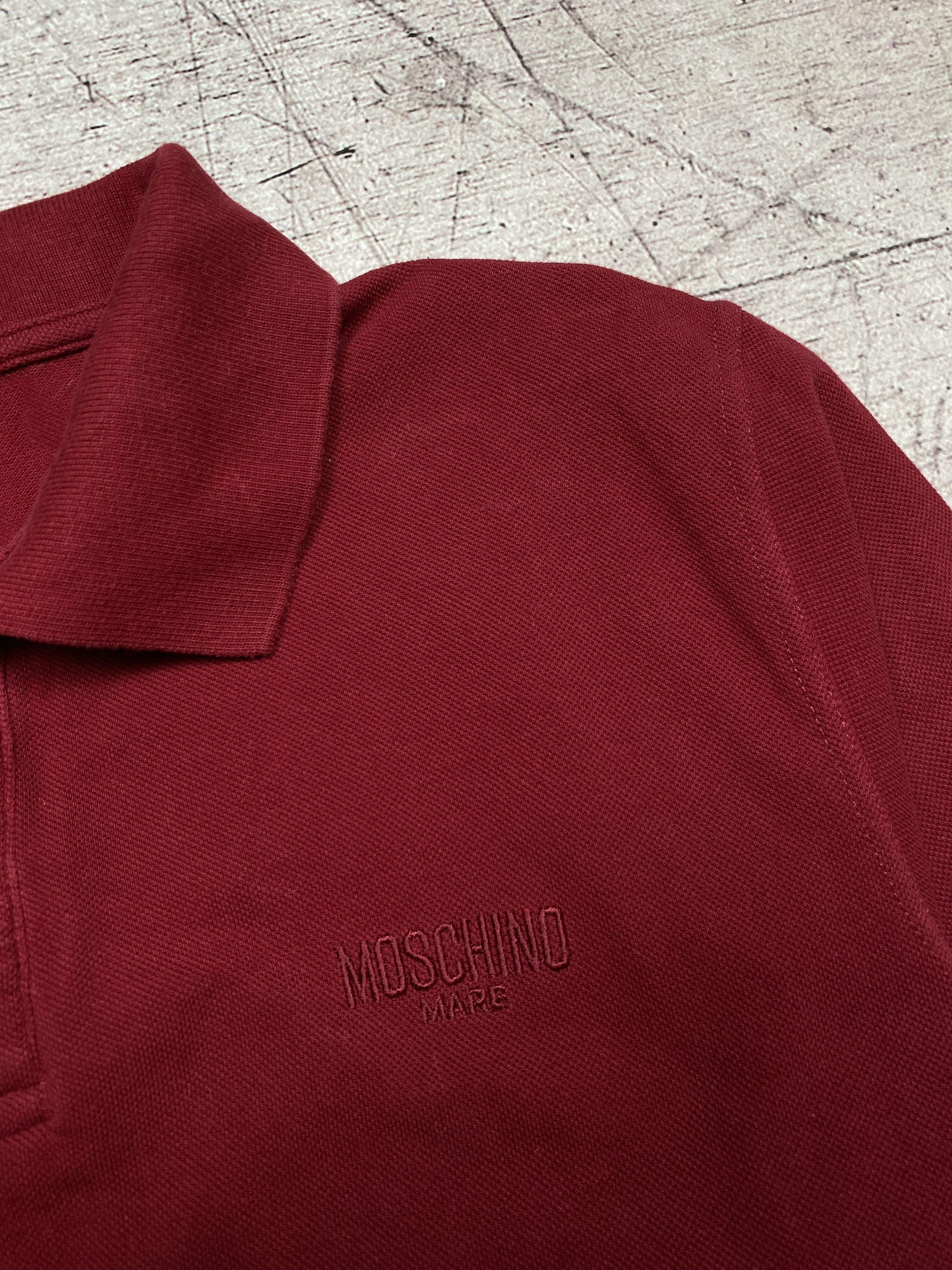 Moschino × Vintage Moschino Mare Vintage Mens Polo Shirt Size US XL / EU 56 / 4 - 3 Thumbnail