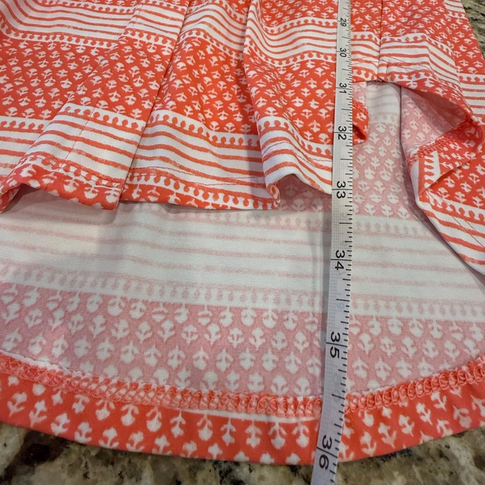 Other Cabana Life floral striped soft stretch midi short dress SM Size S / US 4 / IT 40 - 12 Thumbnail