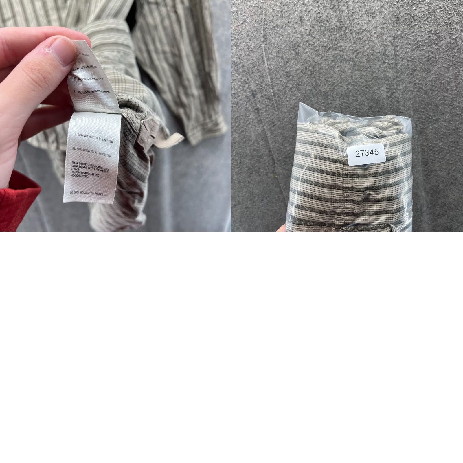 The North Face The North Face Shirt Men M Khaki Button-Down Striped Outdoors Camp Hiking Casual Size US M / EU 48-50 / 2 - 9 Thumbnail