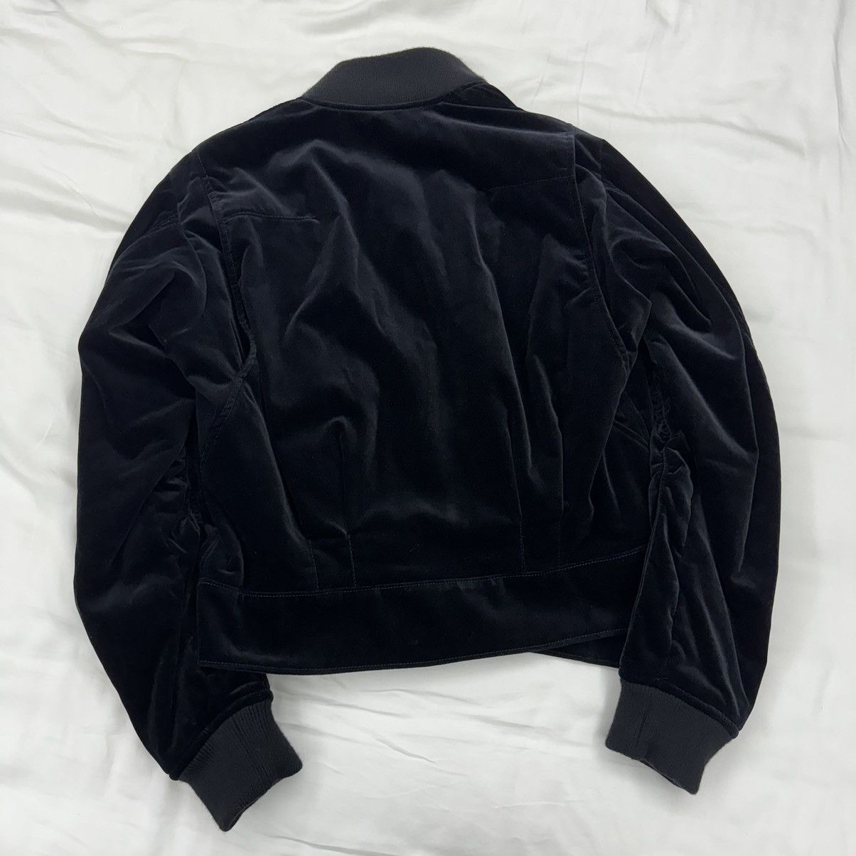 Haider Ackermann Haider Ackermann Black Velvet Bomber Jacket Size US M / EU 48-50 / 2 - 10 Thumbnail