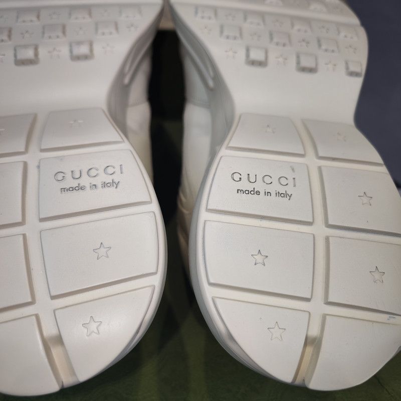 Gucci Gucci Rhyton Logo Low-Top Dad Sneakers - Size US 11 / EU 44 - 5 Thumbnail