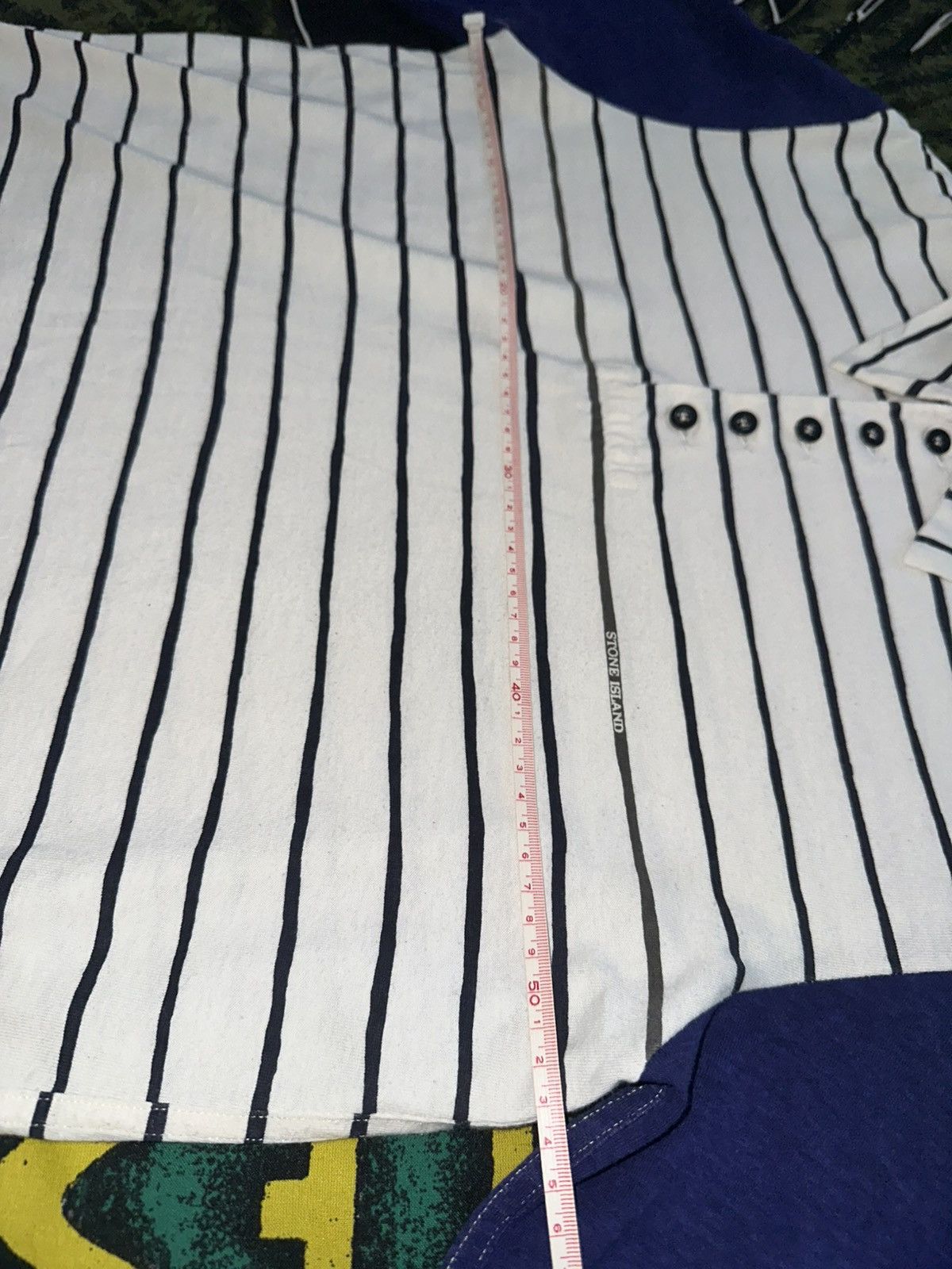 Stone Island × Vintage Vintage Rare Stone Island Polo Long sleeve 80’s 90’s Size US M / EU 48-50 / 2 - 9 Thumbnail