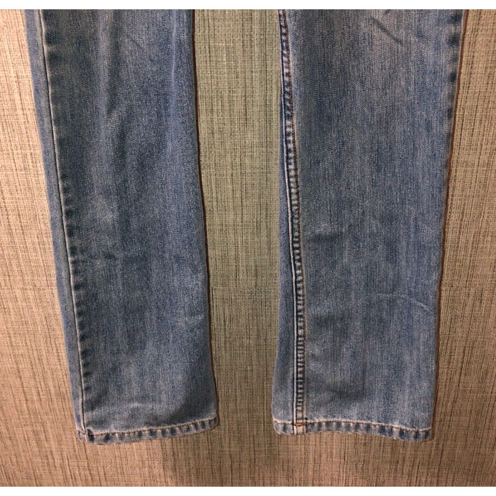Diesel Diesel Men's Blue Straight Denim Jeans Size 28 x 31.5 Regular Size US 28 / EU 44 - 3 Thumbnail