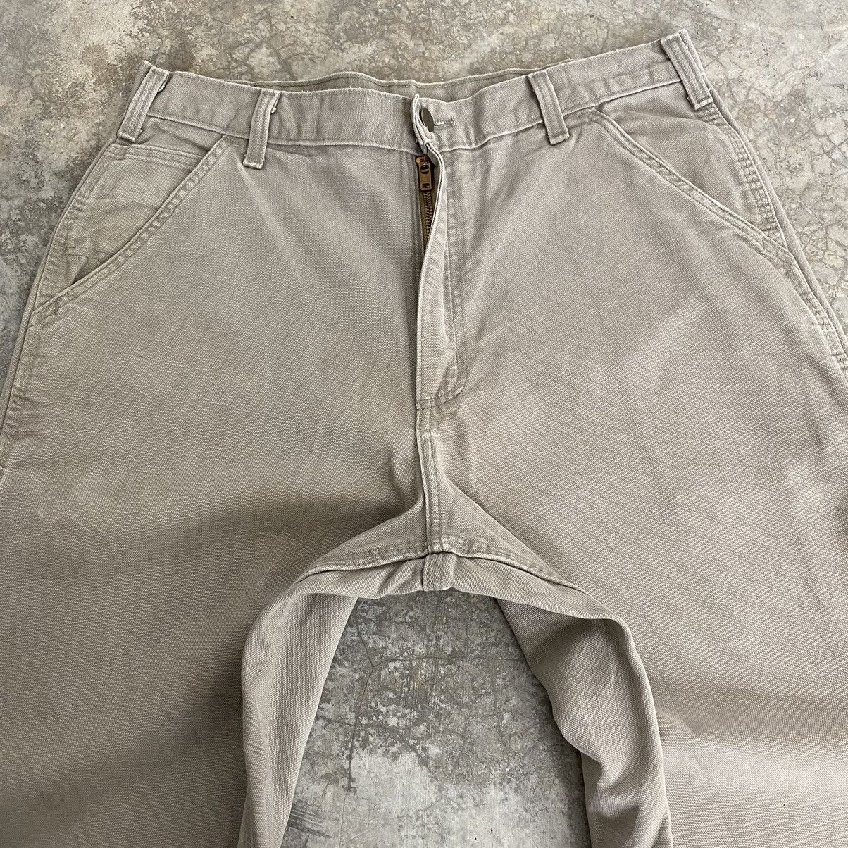 Carhartt Vintage Carhartt Desert Grey Carpenter Work Pants Size US 34 / EU 50 - 11 Thumbnail