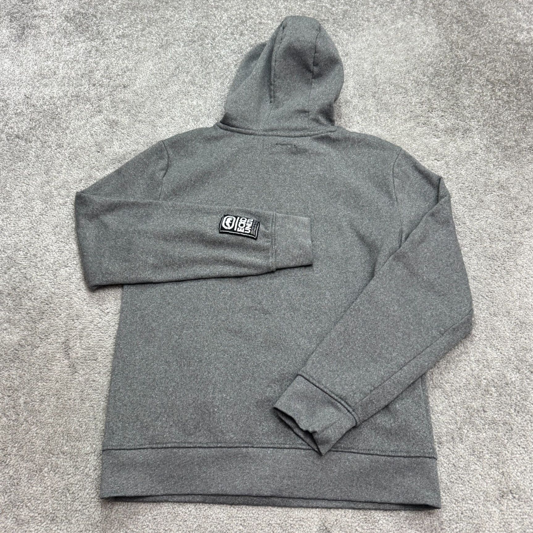 Ecko Unltd. Ecko Unltd. Hoodie Mens Small Gray Embroidered Logo Spellout Graphic Size US S / EU 44-46 / 1 - 2 Thumbnail