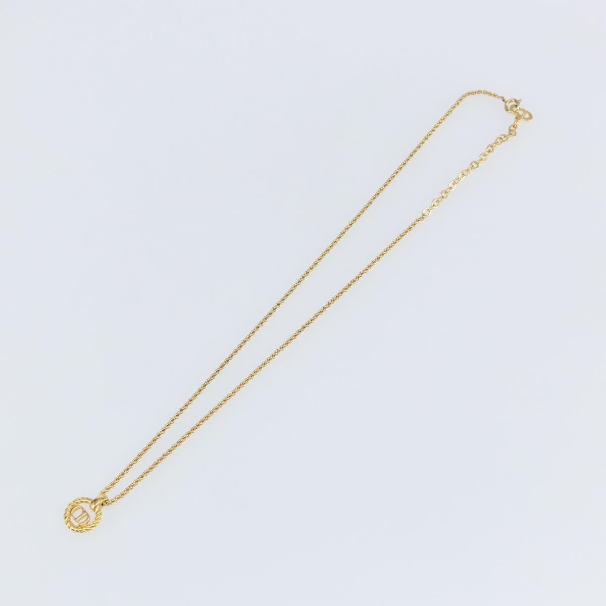 Dior Christian Dior CD Pendant Necklace Metal Size ONE SIZE - 1 Thumbnail