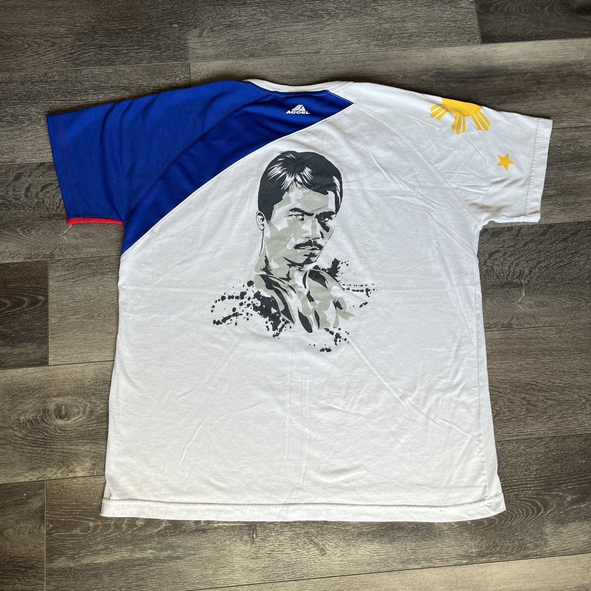 Vintage Vintage Accel Manny Pacquiao Best Pound for Pound Boxer Tee Size US XL / EU 56 / 4 - 1 Thumbnail