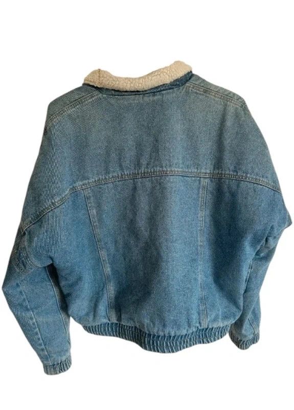 Karl Kani Vintage Karl Kani KK Sherpa Denim Jacket Boxy Baggy Fit M/L Size US M / EU 48-50 / 2 - 3 Thumbnail