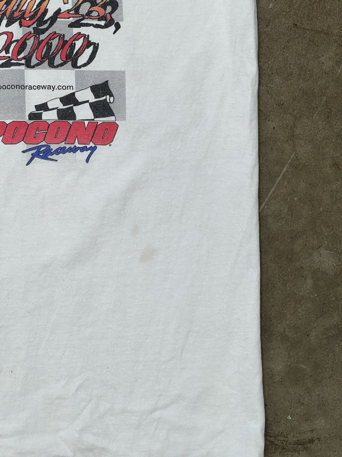 NASCAR × Vintage Vintage 2000 Pennsylvania Pocono Speed Times Racing Tee XL Size US XL / EU 56 / 4 - 8 Thumbnail
