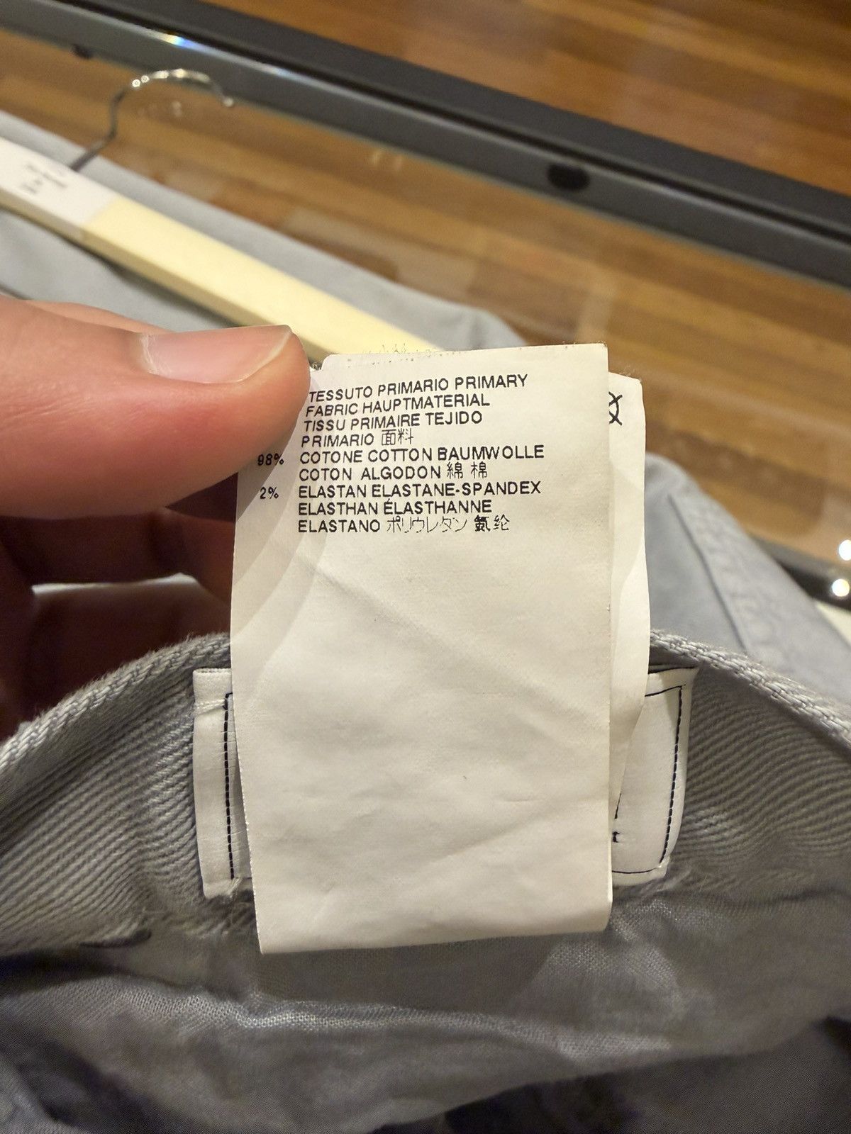 Maison Margiela Maison Margiela Grey Denim Jeans Size US 30 / EU 46 - 7 Thumbnail