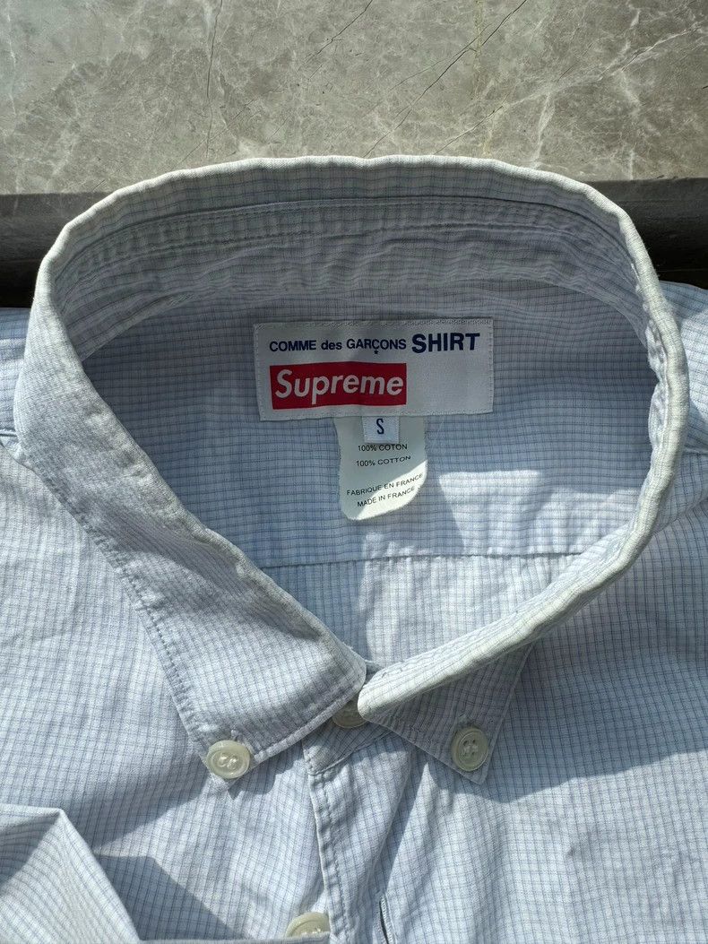 Comme des Garcons Comme Des Garcons Fine plaid shirt 2505-Nextarrow Size S / US 4 / IT 40 - 3 Thumbnail